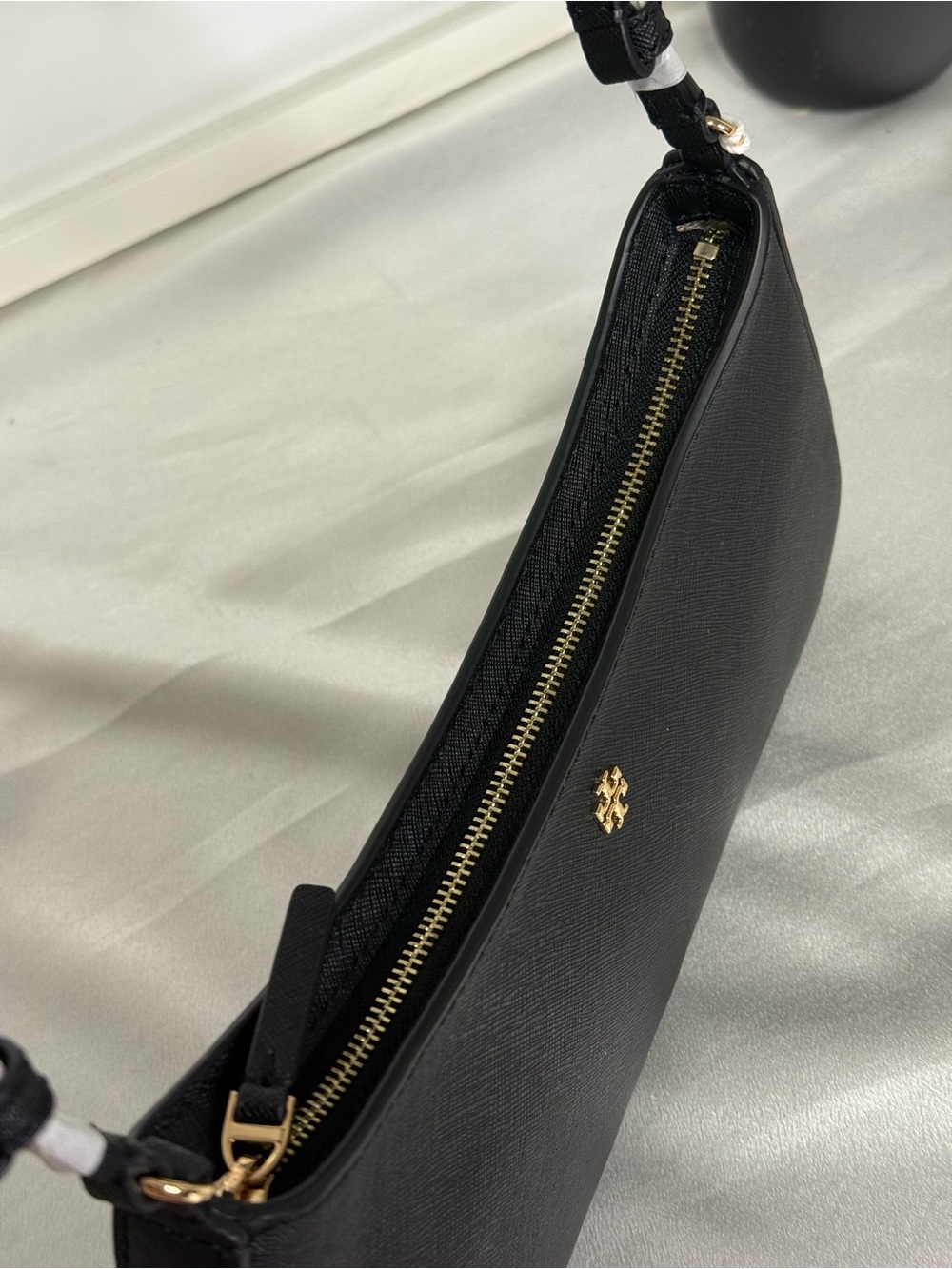 Tory Burch Emerson Shoulder Bag (Black) - Picture 8 of 12